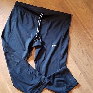 Nike running crop tights medium